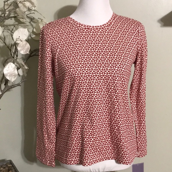 LAURA SCOTT LONG SLEEVE SHIRT - Picture 1 of 4